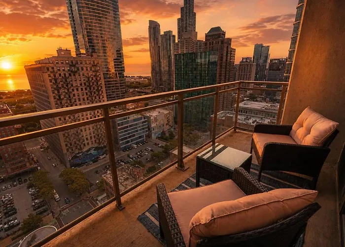 Apartamento Skyline 24th Floor Near Grant Park Chicago